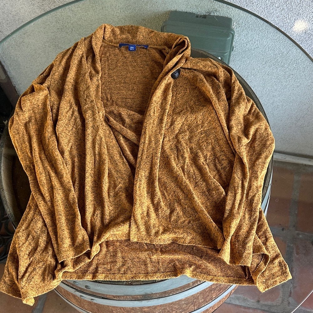Apt. 9 Women's Tan Cardigan Sweater